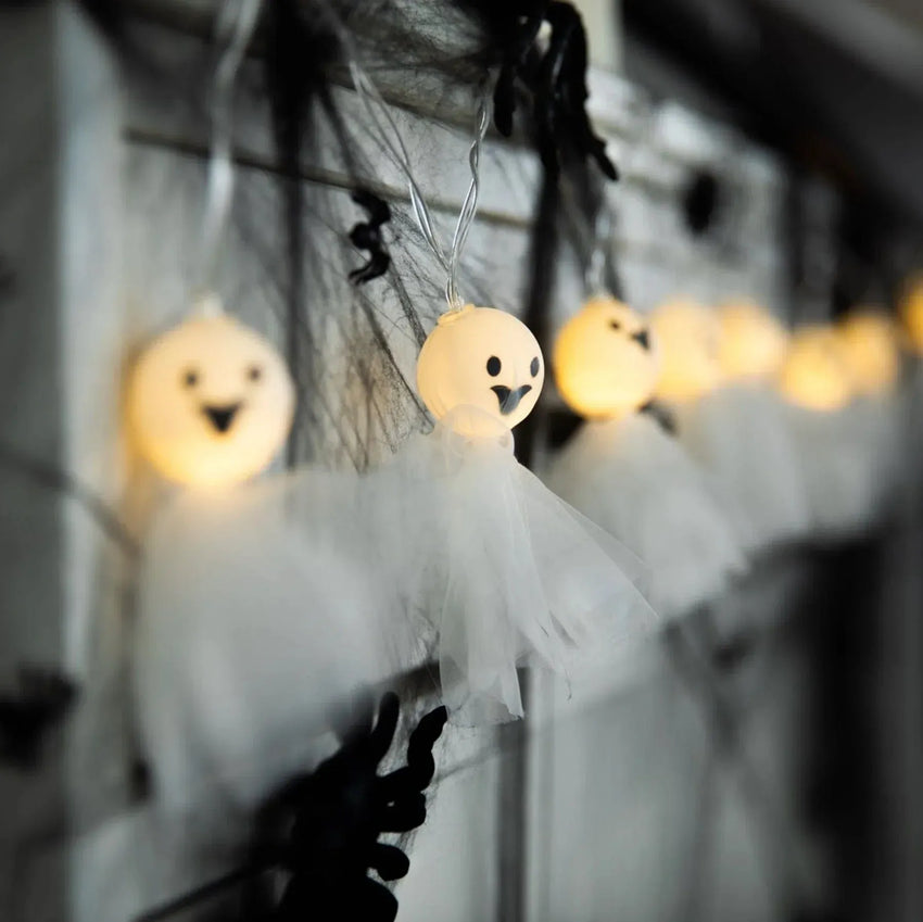 partypal Kita LED šviesų girlianda „Vaiduokliai“, 200 cm