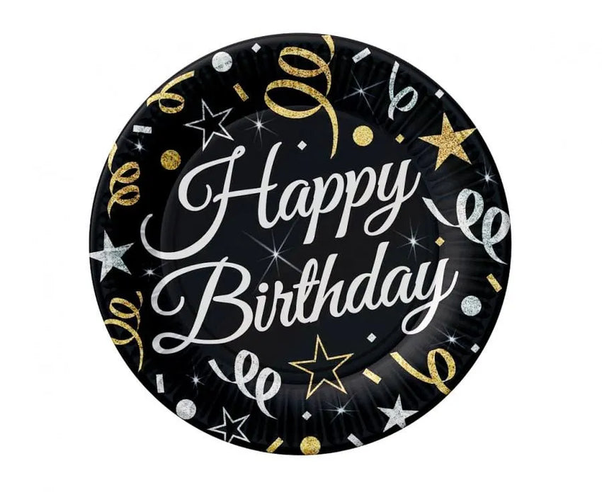 Lėkšštės Happy Birthday, 6 vnt.-Kita-Brain Games LT
