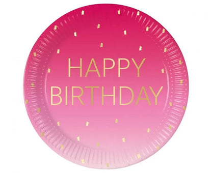 Lėkštės Pink Happy Birthday-Kita-Brain Games LT