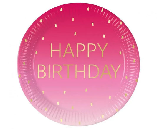 Lėkštės Pink Happy Birthday-Kita-Brain Games LT