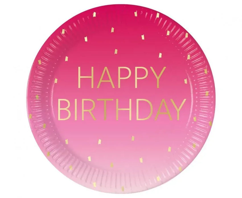Lėkštės Pink Happy Birthday-Kita-Brain Games LT