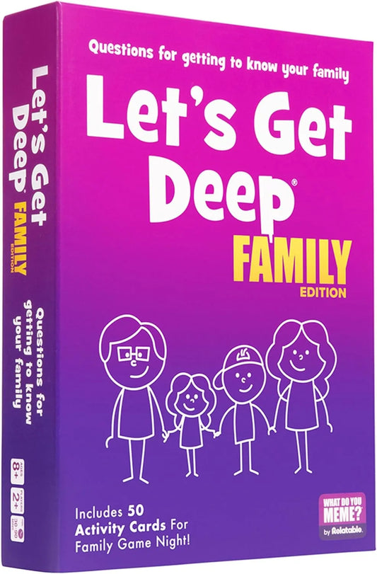 Let's Get Deep Family Edition-Stalo žaidimai-Brain Games LT