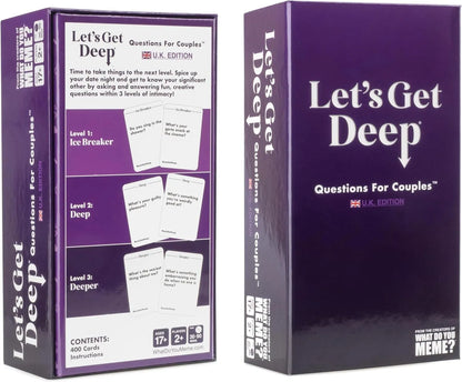 Let's Get Deep UK Edition-Stalo žaidimai-Brain Games LT