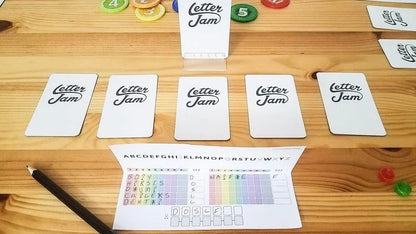 Letter Jam (EN)-Stalo žaidimai-Brain Games LT
