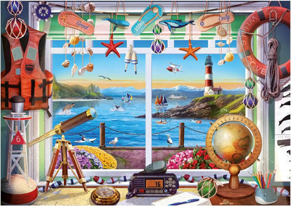 Educa Universalios dėlionės Life in The Harbor, 1000