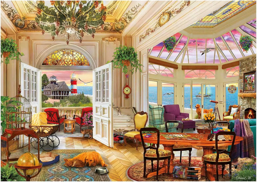 Life on The Coast, 3000-Universalios dėlionės-Brain Games LT