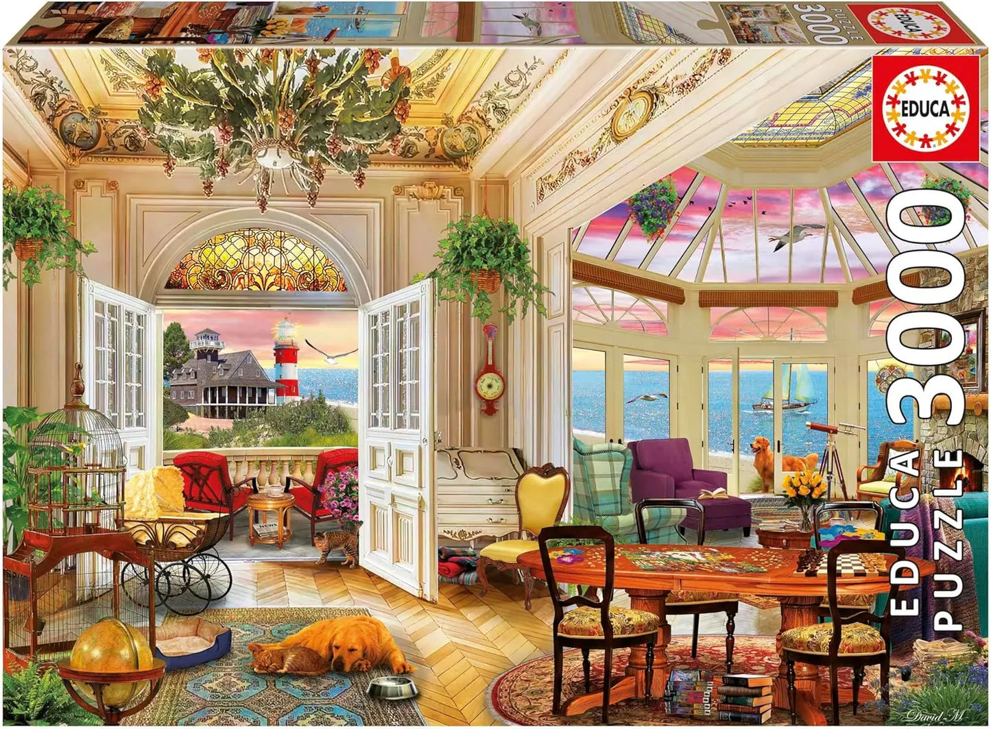 Life on The Coast, 3000-Universalios dėlionės-Brain Games LT