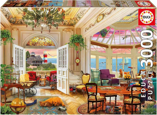 Life on The Coast, 3000-Universalios dėlionės-Brain Games LT