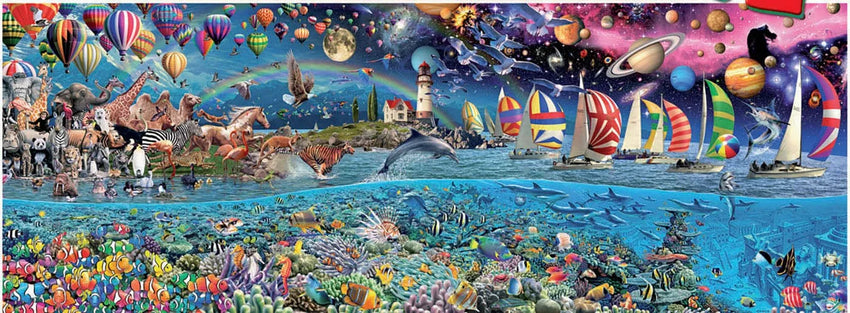 Life, the great challenge, 24000-Universalios dėlionės-Brain Games LT