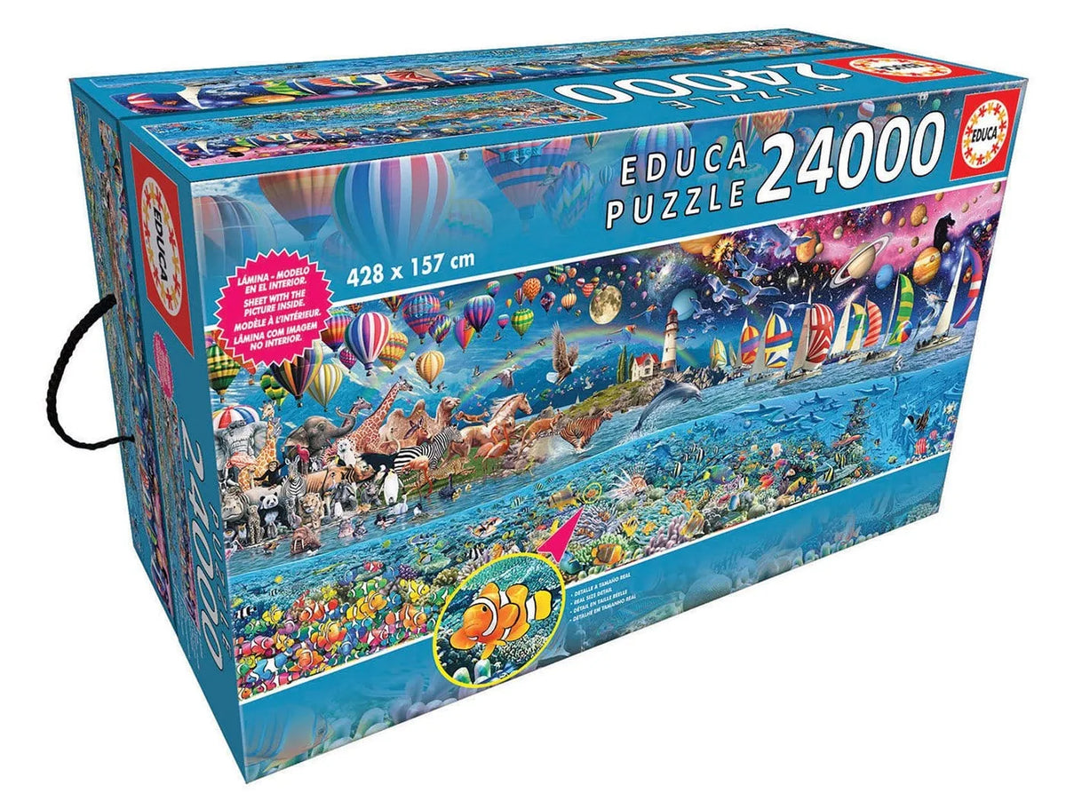 Life, the great challenge, 24000-Universalios dėlionės-Brain Games LT