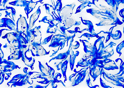 Lilies (Blue series), 1000-Universalios dėlionės-Brain Games LT