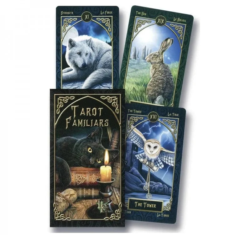 Lisa Parker Familiars Taro kortos-Kita-Brain Games LT