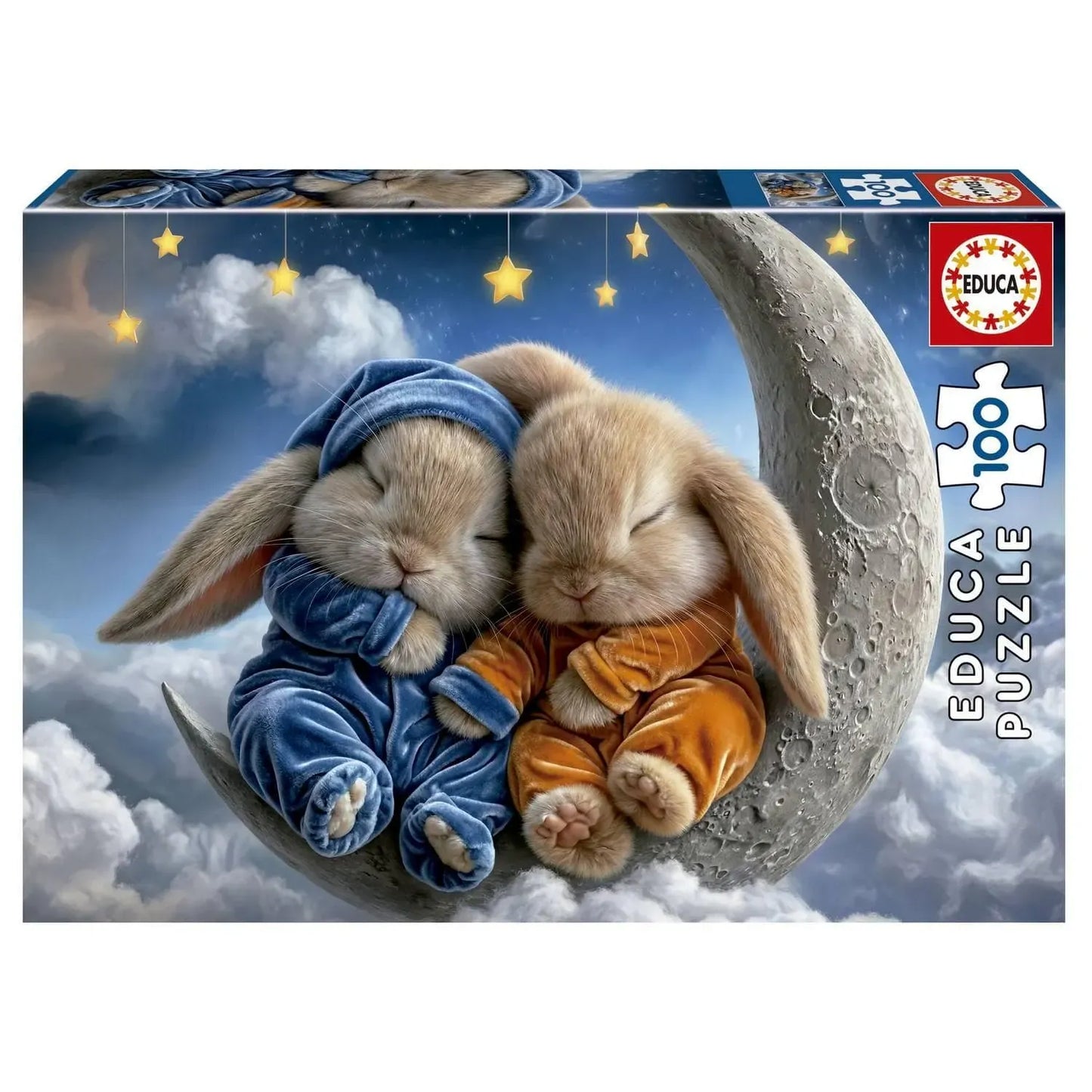 Little Rabbit Dreams, 100-Universalios dėlionės-Brain Games LT