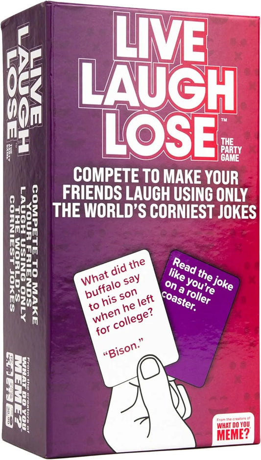 Live, Laugh, Lose-Stalo žaidimai-Brain Games LT