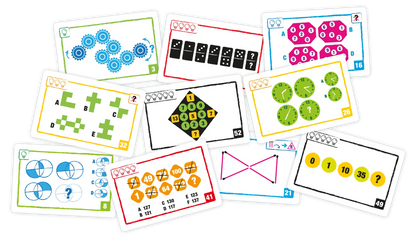 Logic Cards Blue-Loginiai Žaidimai-Brain Games LT