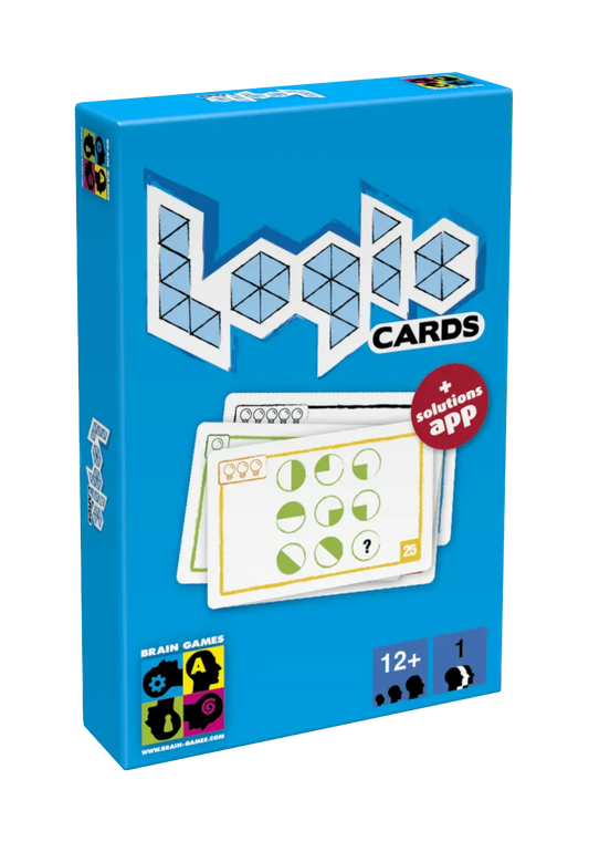 Logic Cards Blue-Loginiai Žaidimai-Brain Games LT