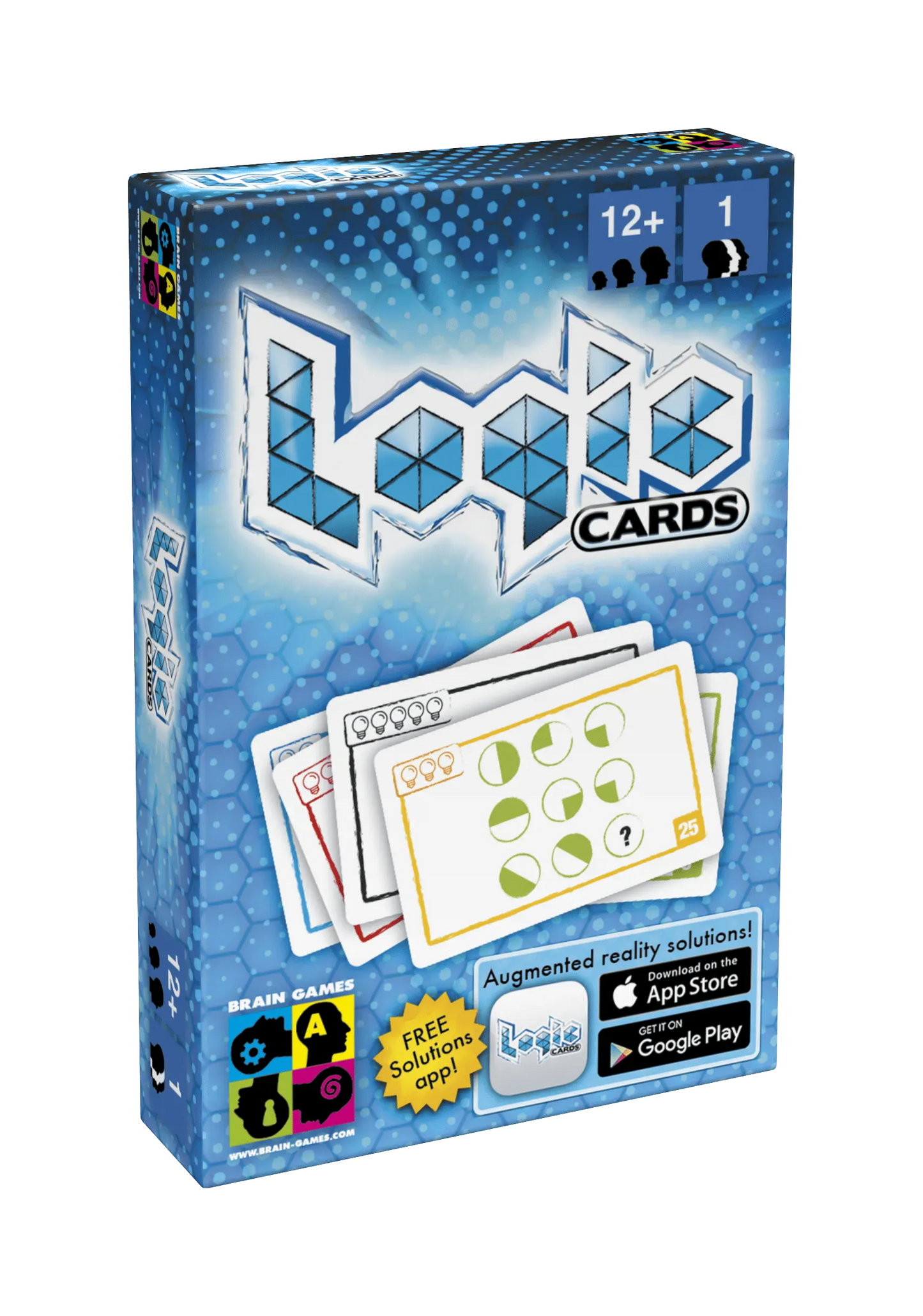 Logic Cards Blue-Stalo žaidimai-Brain Games LT