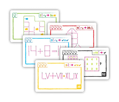 Logic Cards Matchsticks-Loginiai Žaidimai-Brain Games LT