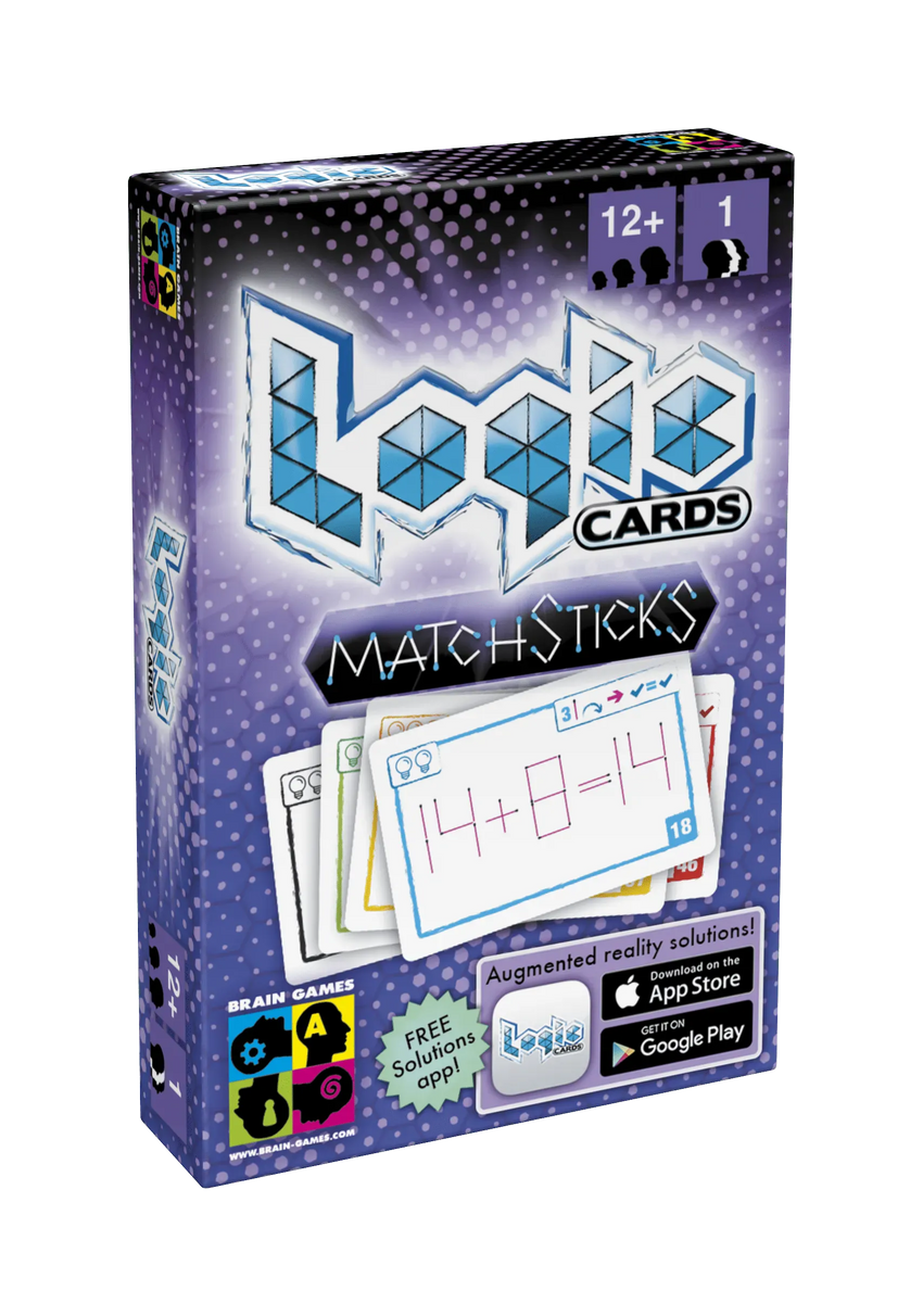 Logic Cards Matchsticks-Stalo žaidimai-Brain Games LT