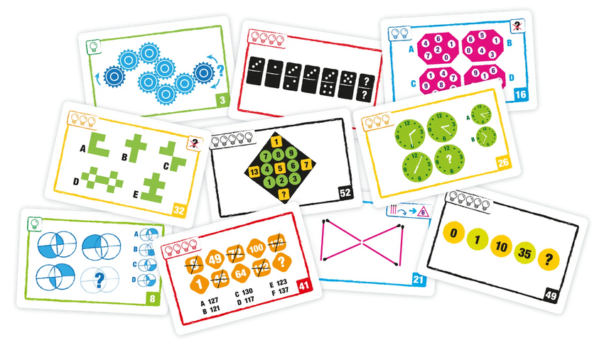 Logic Cards Yellow-Loginiai Žaidimai-Brain Games LT