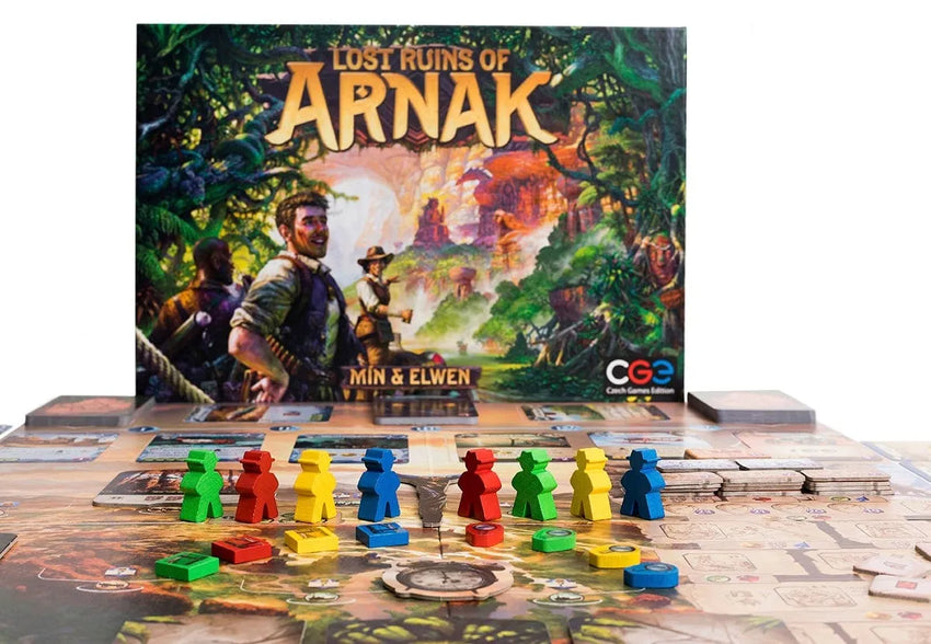 Lost Ruins of Arnak (EN)-Stalo žaidimai-Brain Games LT