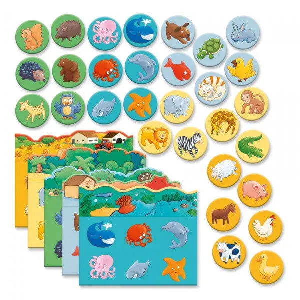 Loto žaidimas - Gyvūnai-Stalo žaidimai-Brain Games LT