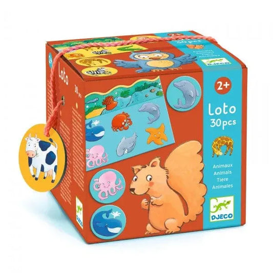 Loto žaidimas - Gyvūnai-Stalo žaidimai-Brain Games LT