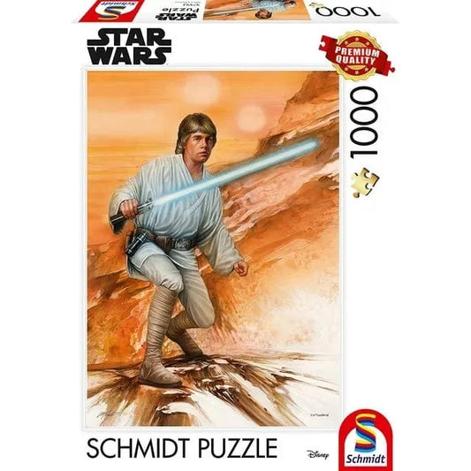 Lucas Film, Monte Moore, Fearless, 1000-Universalios dėlionės-Brain Games LT