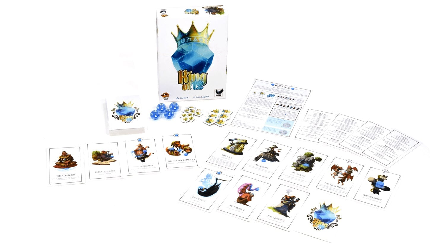 Lucky duck games Stalo žaidimai King of 12