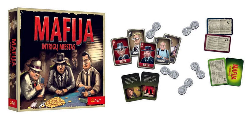 Mafija: intrigų miestas-Stalo žaidimai-Brain Games LT