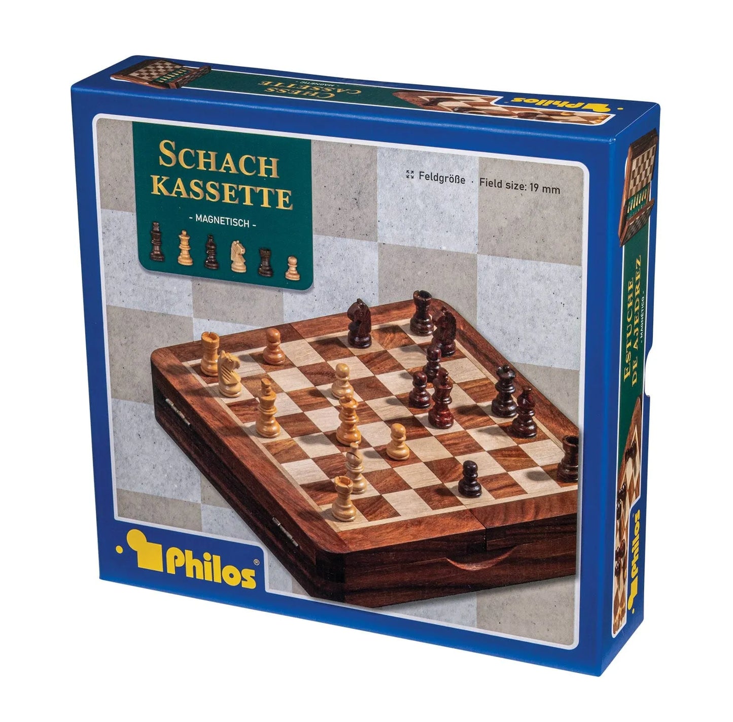 Magnetiniai šachmatai, 19 mm-Klasikiniai žaidimai-Brain Games LT