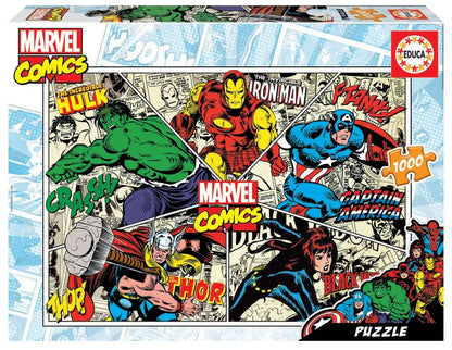 Marvel Comics, 1000-Universalios dėlionės-Brain Games LT