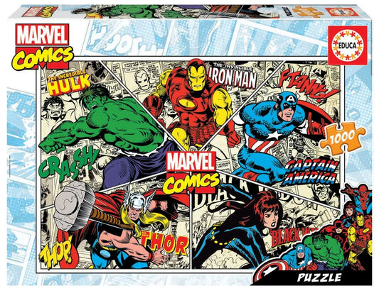 Marvel Comics, 1000-Universalios dėlionės-Brain Games LT
