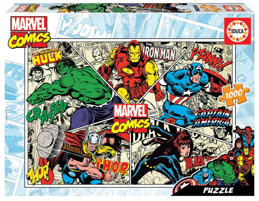 Marvel Comics, 1000-Universalios dėlionės-Brain Games LT