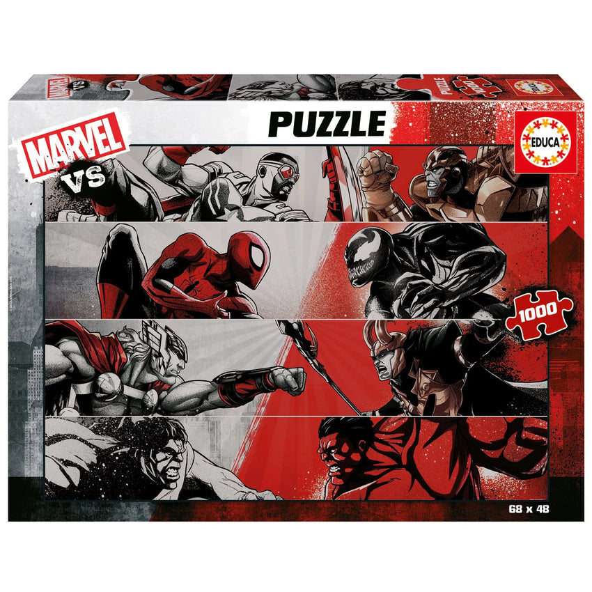Marvel VS, 1000-Universalios dėlionės-Brain Games LT