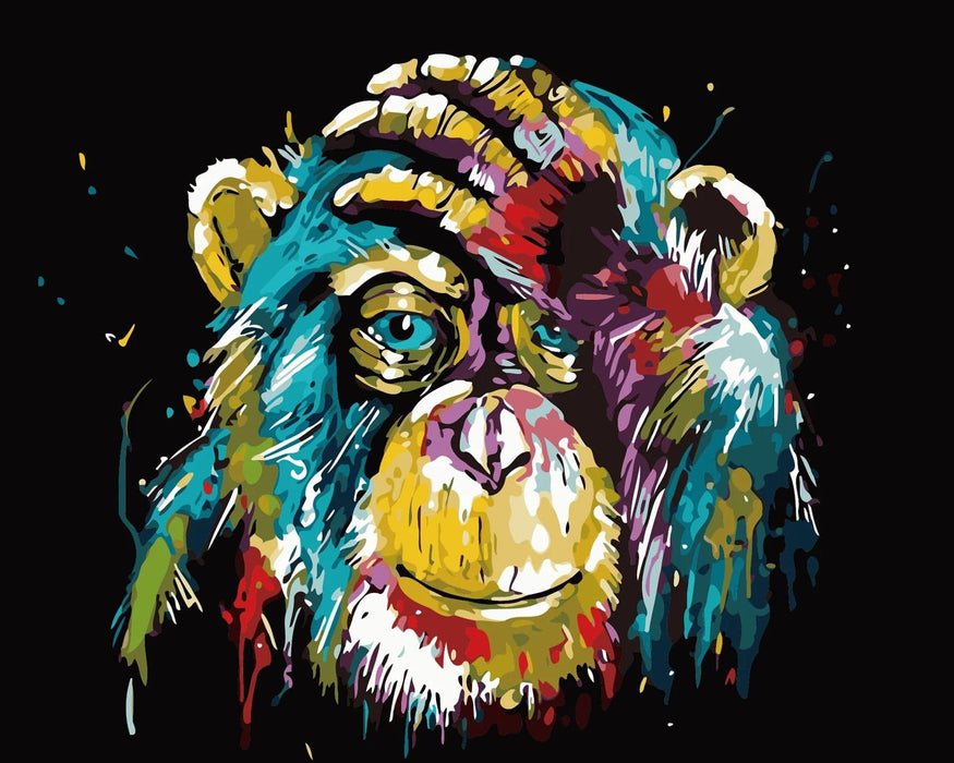 Medasle Kita Tapybos rinkinys „Beždžionė“