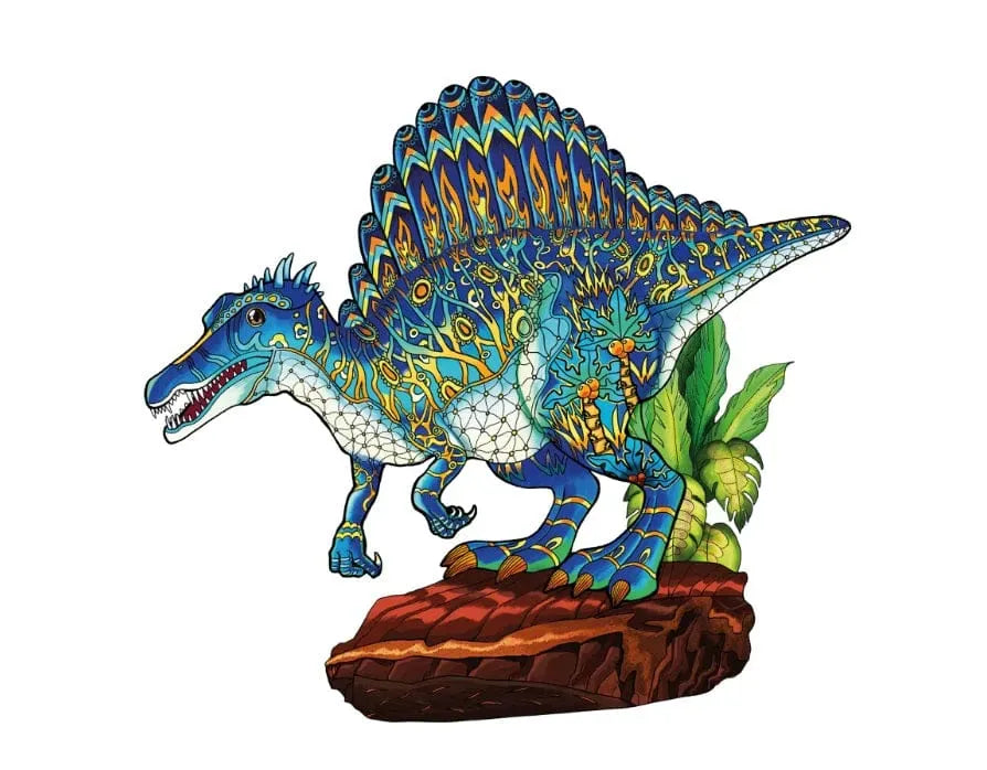 Medinė dėlionė Dinozauras, 118-Universalios dėlionės-Brain Games LT