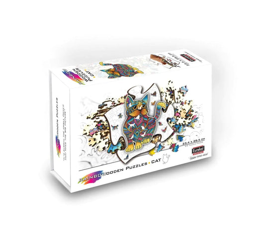 Medinė dėlionė Katė, 99-Universalios dėlionės-Brain Games LT
