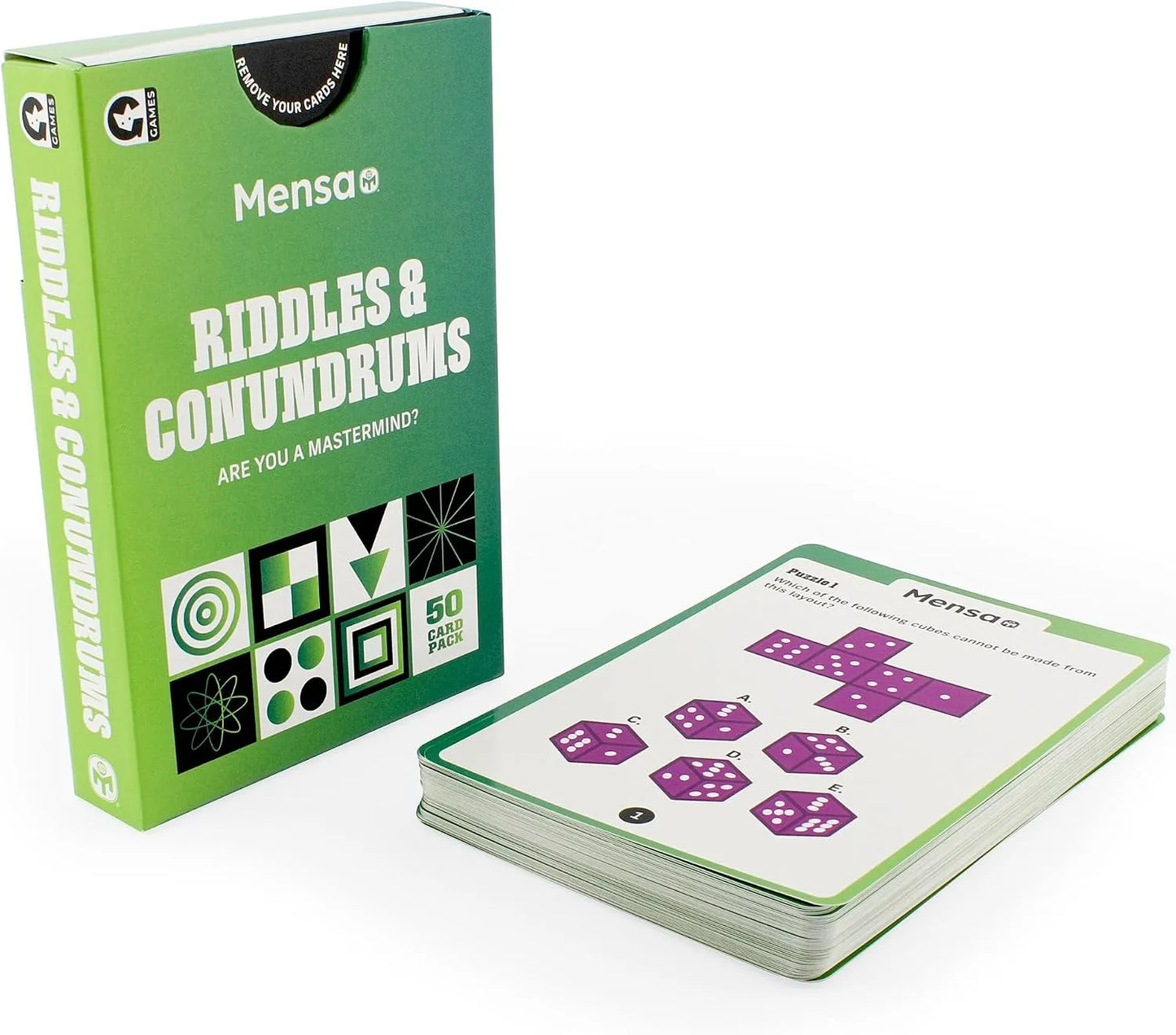 Mensa - Riddles and Conundrums FSC MIX-Brain Games LT