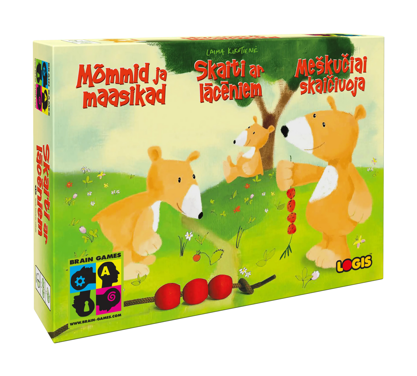 Meškučiai skaičiuoja (LT, LV, EE, RU)-Stalo žaidimai-Brain Games LT