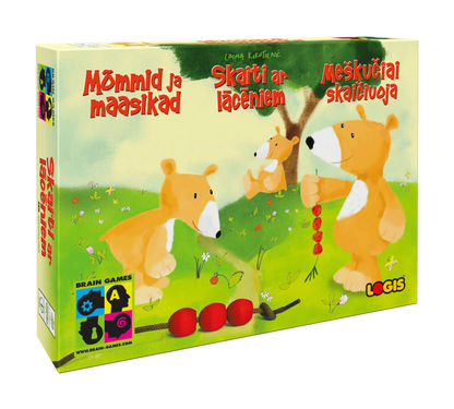 Meškučiai skaičiuoja (LT, LV, EE, RU)-Stalo žaidimai-Brain Games LT