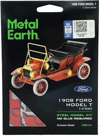 Metal Earth 1908 Ford Model T-3D Delionės-Brain Games LT