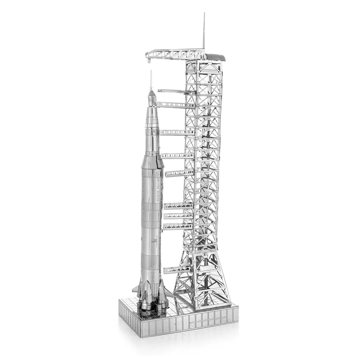 Metal Earth - Apollo Saturn V with Gantry-3D Delionės-Brain Games LT