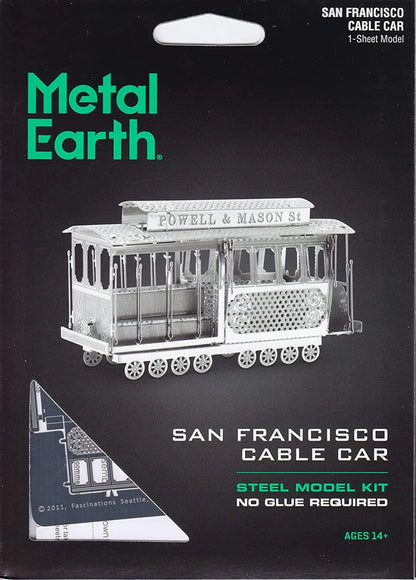 Metal Earth Cable Car-3D Delionės-Brain Games LT