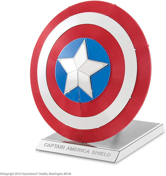 Metal Earth Captain America Shield-3D Delionės-Brain Games LT