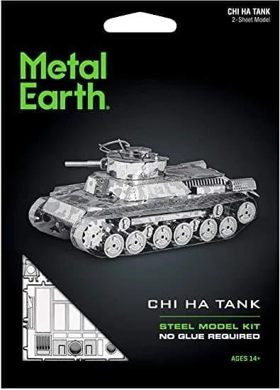Metal Earth Chi Ha Tank-3D Delionės-Brain Games LT