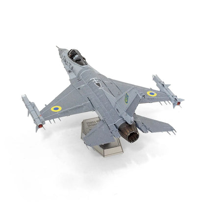 Metal Earth - F-16 Fighting Falcon - Ukrainian Air Force-Konstruktoriai-Brain Games LT