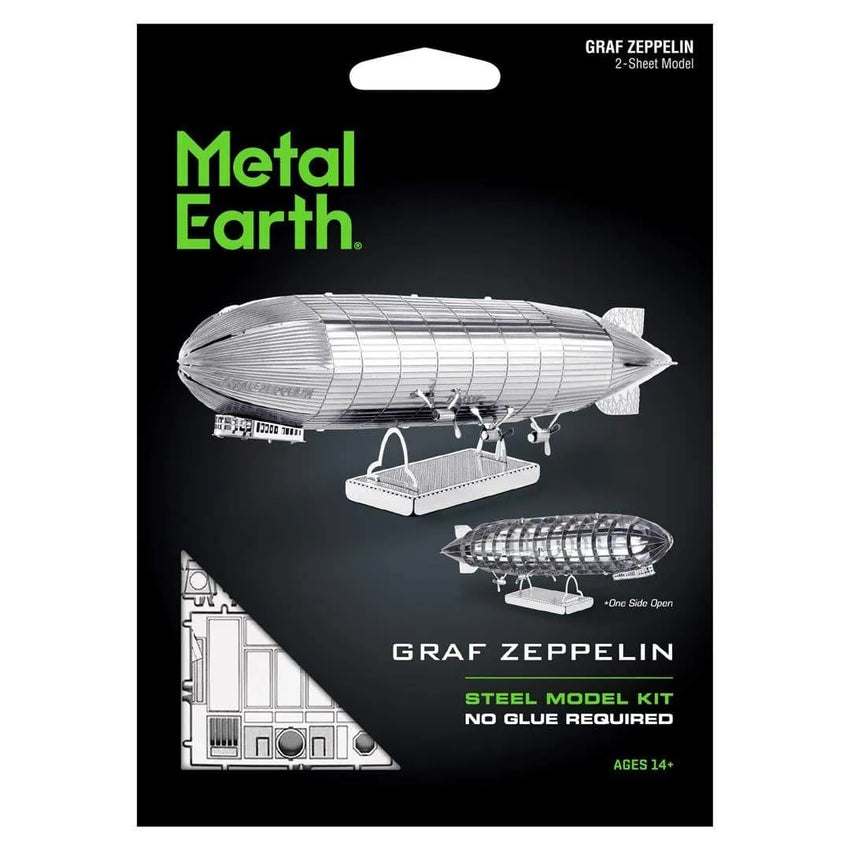 Metal Earth Graf Zeppelin-3D Delionės-Brain Games LT