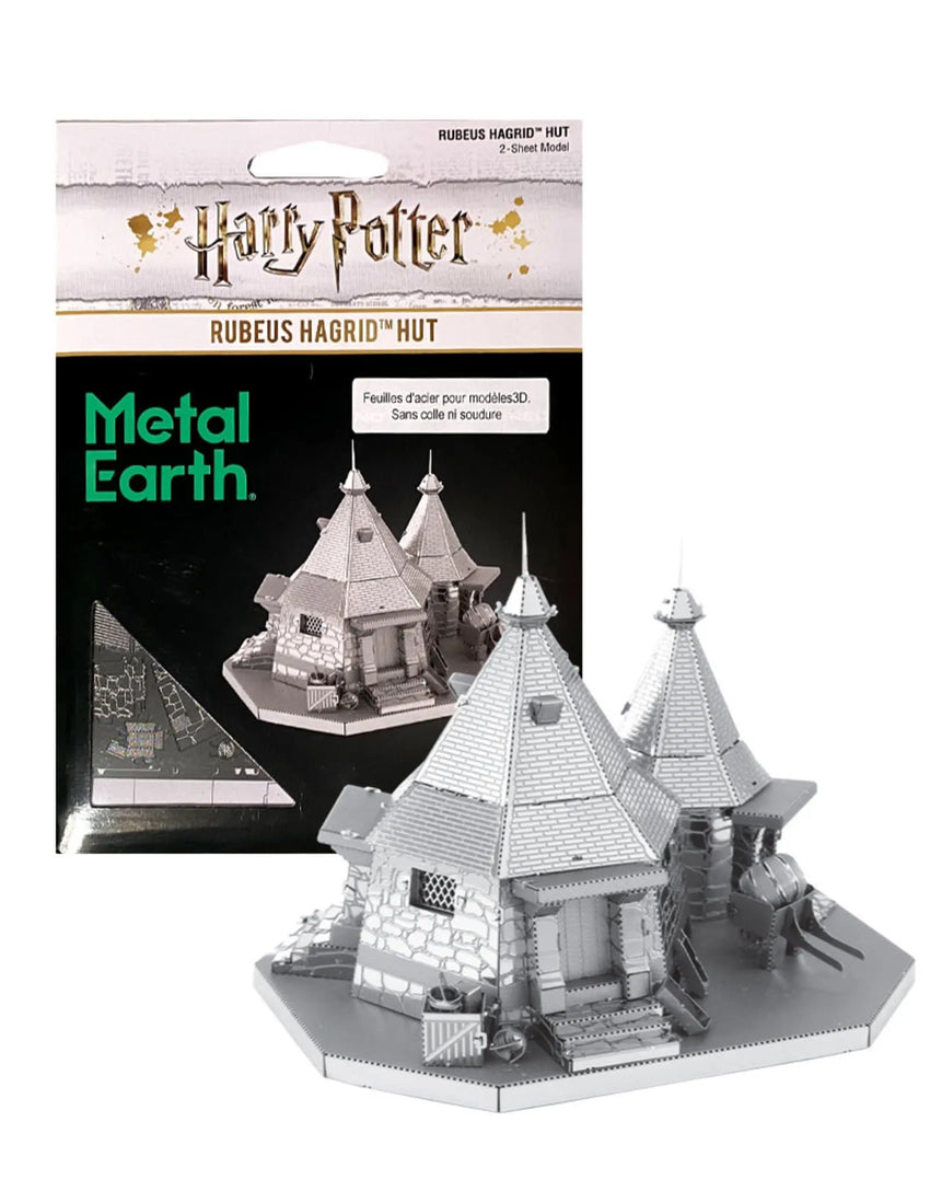 Metal Earth Harry Potter - Hagrid's Hut-3D Delionės-Brain Games LT