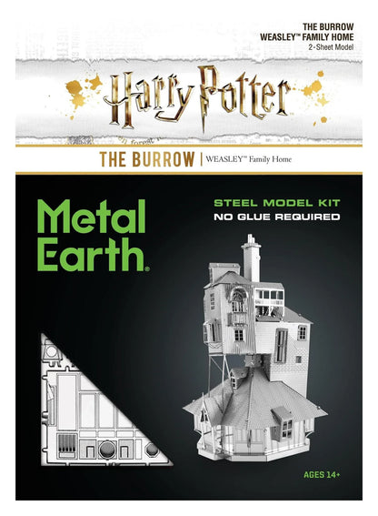 Metal Earth Harry Potter - The Burrow-3D Delionės-Brain Games LT